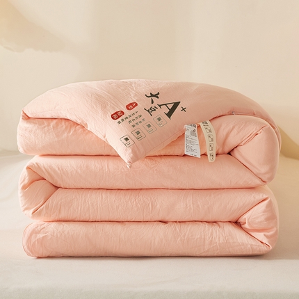 锦逸家居 2024新款A类母婴级生态原棉大豆被冬被被子被芯春秋被 玉粉