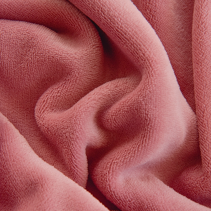 91家纺网 家纺一手货源 找家纺 简爱家纺 2025新款轻奢欧式加厚高克重牛奶绒四件套 珊瑚红