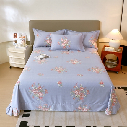 91家纺网 家纺一手货源 找家纺 （总）2024新款.亲肤舒适加厚磨毛印花系列单床单