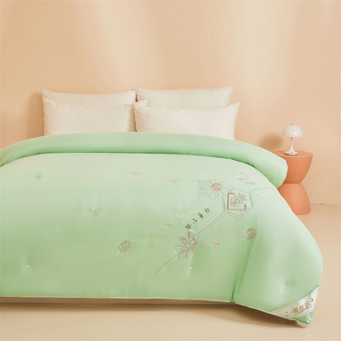 91家纺网 家纺一手货源 找家纺 美伦美 2024新款臻品 臻品绿