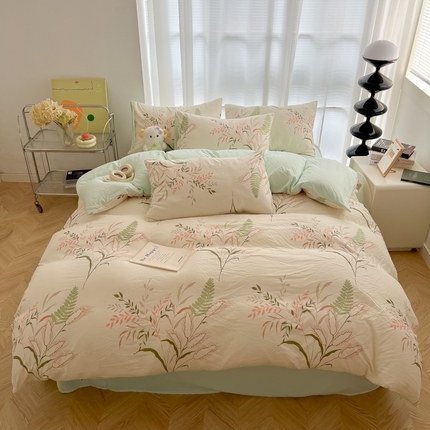 91家纺网 家纺一手货源 找家纺 （总）悦织湾家纺 2025新款卡通印花水洗棉四件套