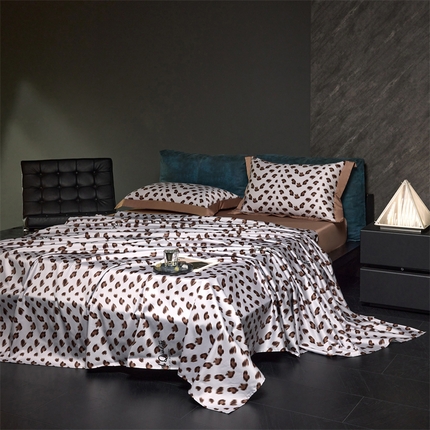 91家纺网 家纺一手货源 找家纺 （总）八十八家纺 2024新款双股活性贡缎长绒棉数码印花单品及套件--床单