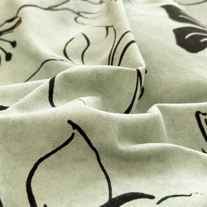 91家纺网 家纺一手货源 找家纺 慕尚家纺 2025新款原棉磨毛四件套单被套系列-四件套 秘密花园