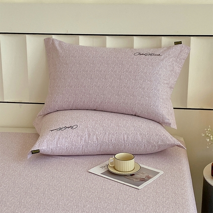 91家纺网 家纺一手货源 找家纺 （总）春皖家纺2025新款棉天丝磨毛刺绣磨毛单枕套 (第一版)