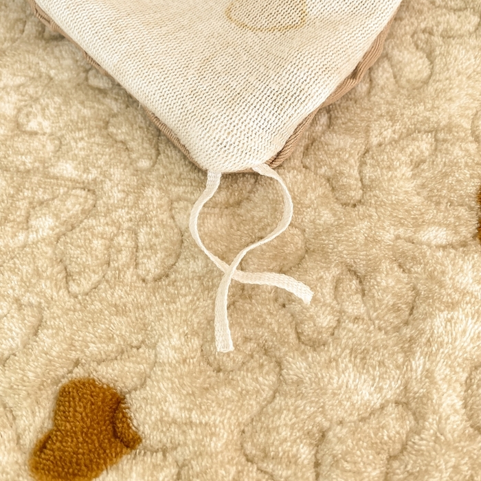 91家纺网 家纺一手货源 找家纺 赫梵茜 2024新款高克重安抚豆豆被套牛奶绒夹棉床盖四件套 黄色爱心