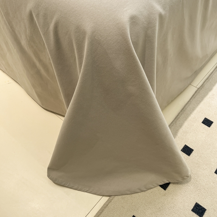 91家纺网 家纺一手货源 找家纺 沐辰 2024新款A类全棉磨毛花边款四件套 花边款-万木峥嵘