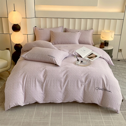 91家纺网 家纺一手货源 找家纺 （总）春皖家纺 2025新款棉天丝磨毛刺绣磨毛四件套 (第一版)