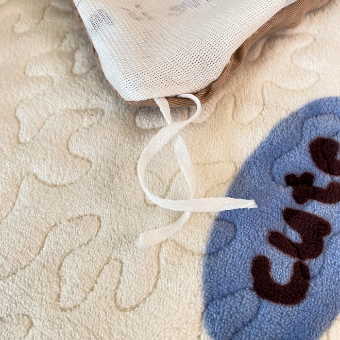 91家纺网 家纺一手货源 找家纺 赫梵茜 2024新款高克重安抚豆豆被套牛奶绒夹棉床盖四件套 复古小熊