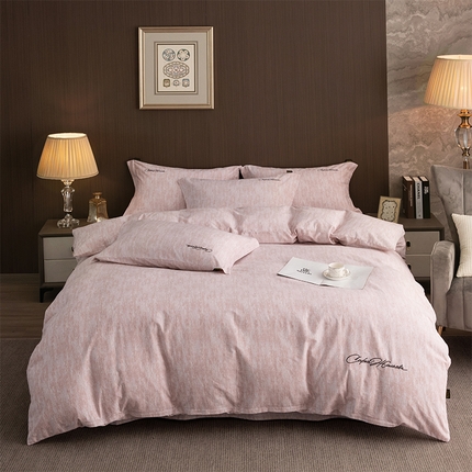 91家纺网 家纺一手货源 找家纺 （总）春皖家纺 2025新款棉天丝磨毛刺绣磨毛四件套（第二版）