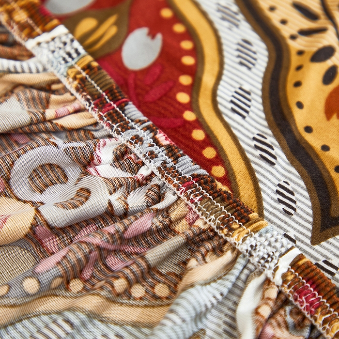 91家纺网 家纺一手货源 找家纺 逐日沙发套 2024新款牛奶丝印花系列-沙发床套 沙发床套-米娅