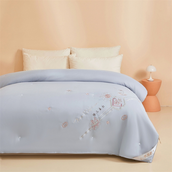 91家纺网 家纺一手货源 找家纺 美伦美 2024新款臻品 臻品灰