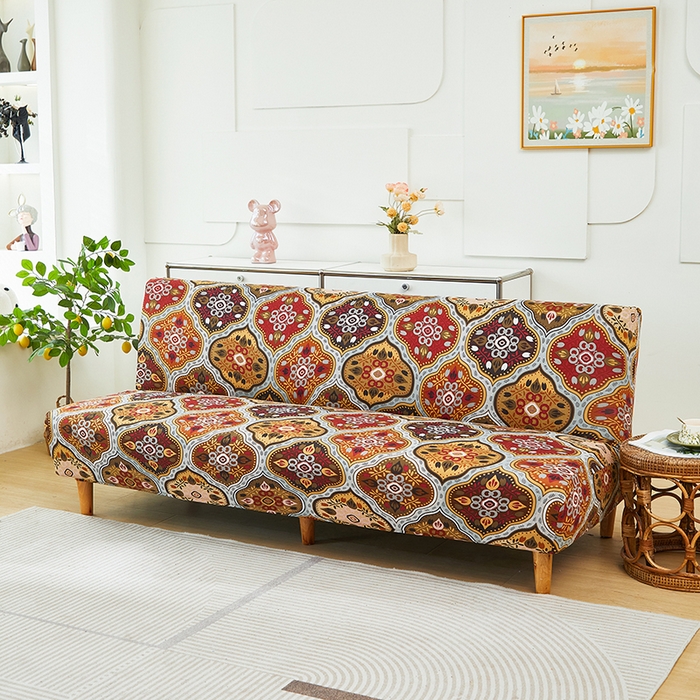 91家纺网 家纺一手货源 找家纺 逐日沙发套 2024新款牛奶丝印花系列-沙发床套 沙发床套-米娅