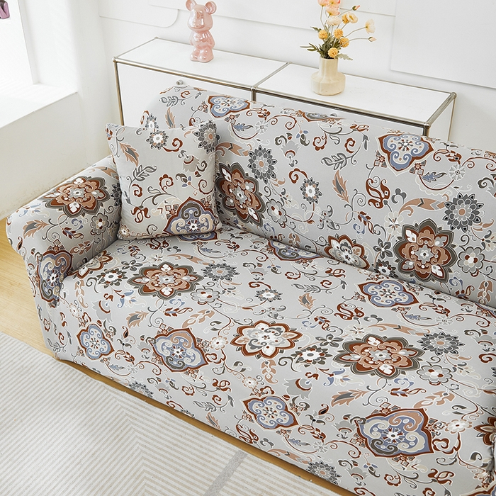 91家纺网 家纺一手货源 找家纺 逐日沙发套 2024新款牛奶丝印花系列-沙发套 沙发套-卡罗