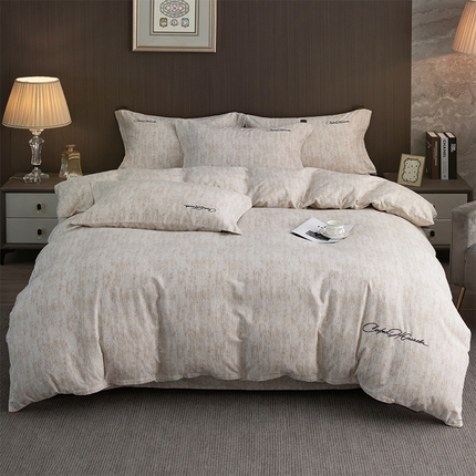 91家纺网 家纺一手货源 找家纺 （总）春皖家纺 2025新款棉天丝磨毛刺绣磨毛四件套（第二版）