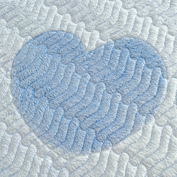 91家纺网 家纺一手货源 找家纺 川悦生活 2024新款A类印花雪花绒床垫加厚绒保暖床护垫 床垫青色岁月