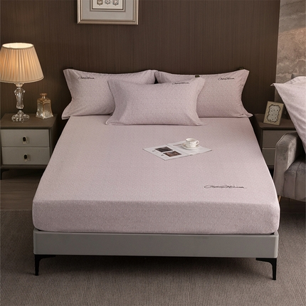 91家纺网 家纺一手货源 找家纺 （总）春皖家纺  2025新款棉天丝磨毛刺绣磨毛单床笠 (第二版)