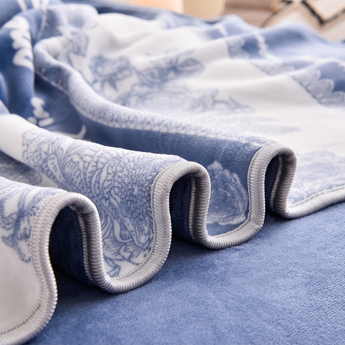 91家纺网 家纺一手货源 找家纺 亿品2025直播爆款9.5斤牛奶绒四件套加厚保暖床裙四件套 流金岁月