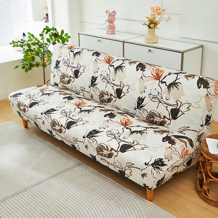 91家纺网 家纺一手货源 找家纺 逐日沙发套 2024新款牛奶丝印花系列-沙发床套 沙发床套-水墨