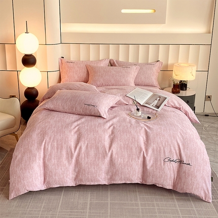 91家纺网 家纺一手货源 找家纺 （总）春皖家纺 2025新款棉天丝磨毛刺绣磨毛四件套 (第一版)