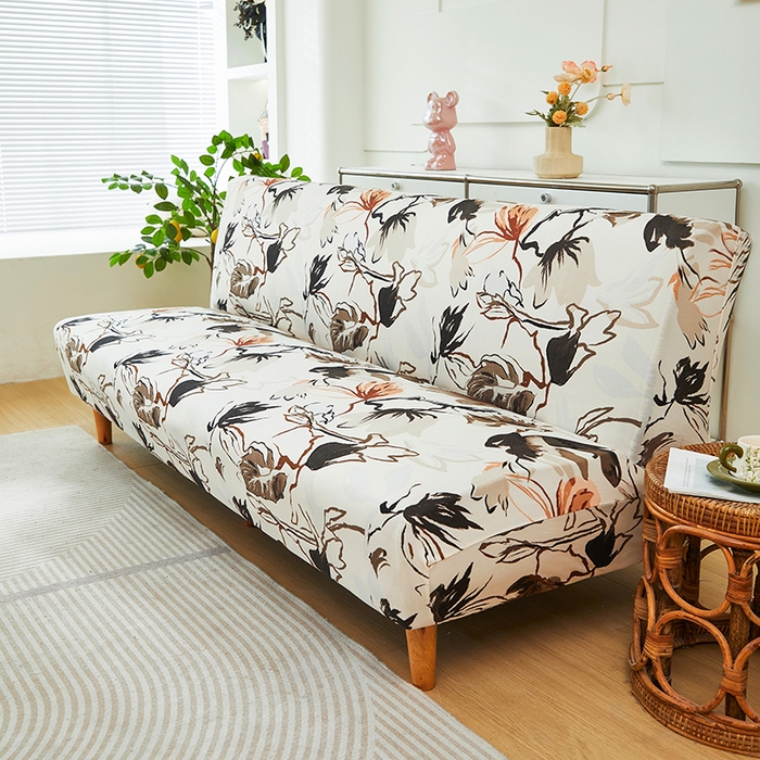 91家纺网 家纺一手货源 找家纺 逐日沙发套 2024新款牛奶丝印花系列-沙发床套 沙发床套-水墨