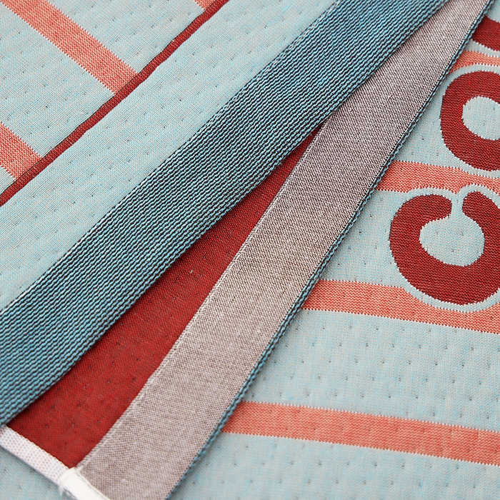 91家纺网 家纺一手货源 找家纺 朴尔家纺-毛巾被 2024年新款卡通定位纯棉四层纱布枕巾 巧克力饼-红