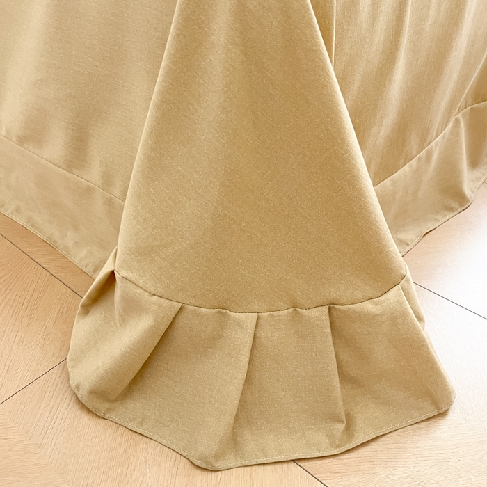 91家纺网 家纺一手货源 找家纺 慕尚家纺 2025新款原棉磨毛四件套单被套系列-单被套 似水生花