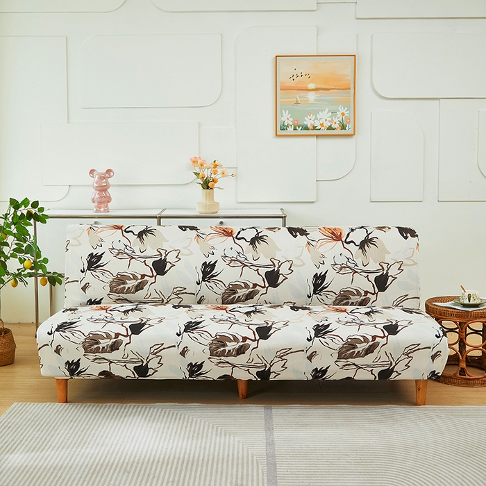 91家纺网 家纺一手货源 找家纺 逐日沙发套 2024新款牛奶丝印花系列-沙发床套 沙发床套-水墨