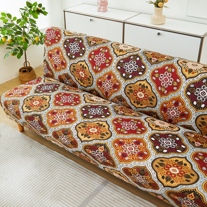 91家纺网 家纺一手货源 找家纺 逐日沙发套 2024新款牛奶丝印花系列-沙发床套 沙发床套-米娅