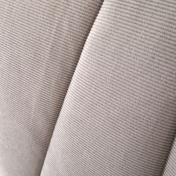 91家纺网 家纺一手货源 找家纺 情恒家纺 2025新款抽条牛奶绒斜线款床头罩大靠背靠垫 时尚灰