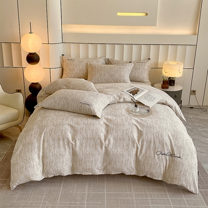 91家纺网 家纺一手货源 找家纺 （总）春皖家纺 2025新款棉天丝磨毛刺绣磨毛四件套 (第一版)