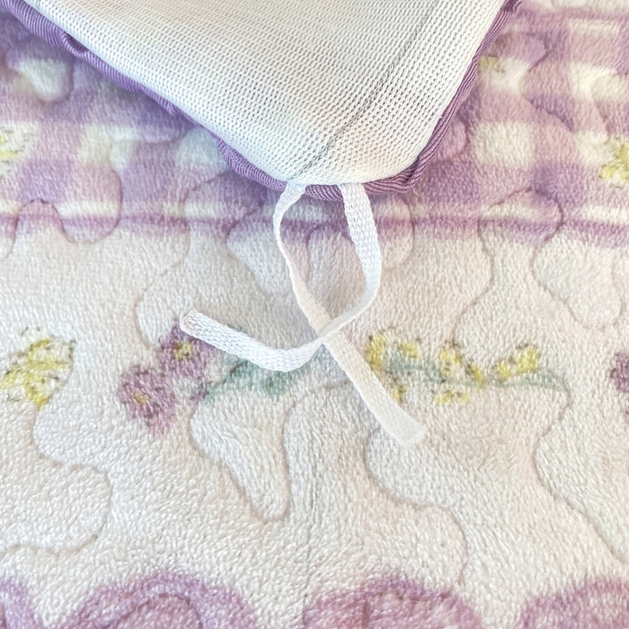 91家纺网 家纺一手货源 找家纺 赫梵茜 2024新款高克重安抚豆豆被套加厚牛奶绒床盖加厚牛奶绒夹棉床笠四件套 小春日和