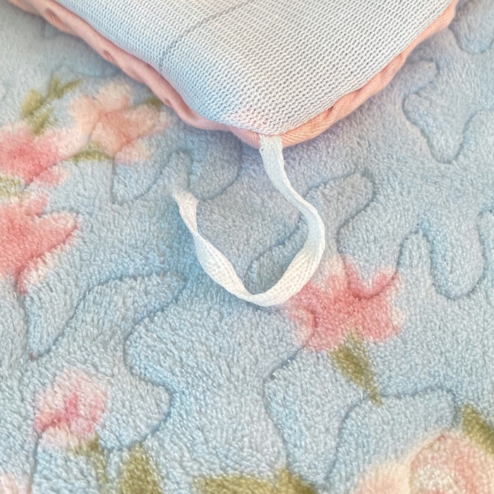 91家纺网 家纺一手货源 找家纺 赫梵茜 2024新款高克重安抚豆豆被套牛奶绒夹棉床盖四件套 风吹半夏