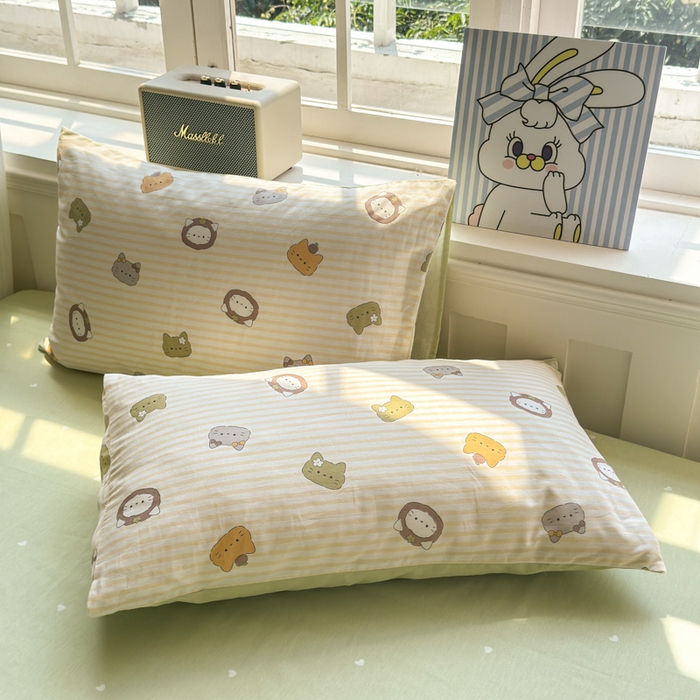 91家纺网 家纺一手货源 找家纺 清雅福 2024新款全棉13070印花单品系列-单被套 乐游原米