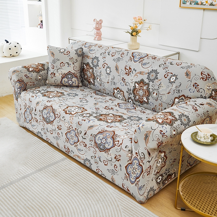 91家纺网 家纺一手货源 找家纺 逐日沙发套 2024新款牛奶丝印花系列-沙发套 沙发套-卡罗