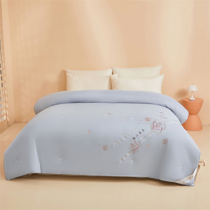 91家纺网 家纺一手货源 找家纺 美伦美 2024新款臻品 臻品灰