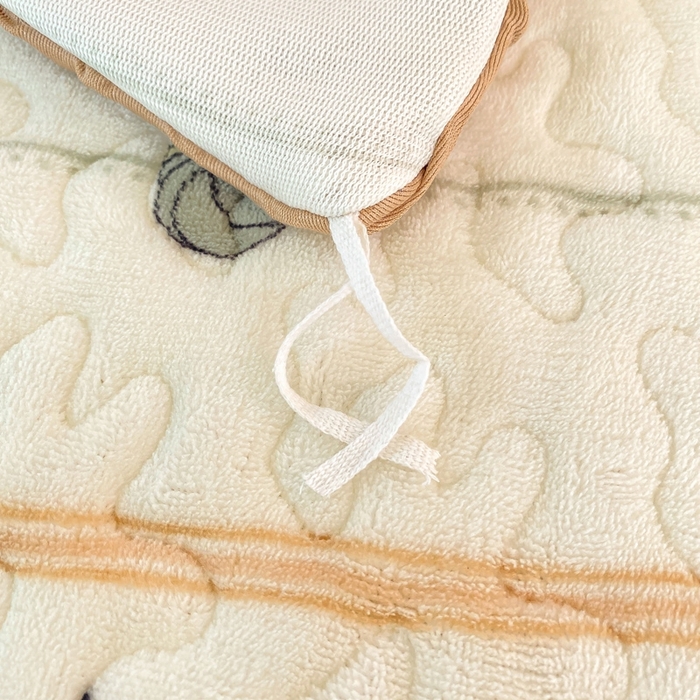 91家纺网 家纺一手货源 找家纺 赫梵茜 2024新款高克重安抚豆豆被套加厚牛奶绒床盖加厚牛奶绒夹棉床笠四件套 南瓜小熊