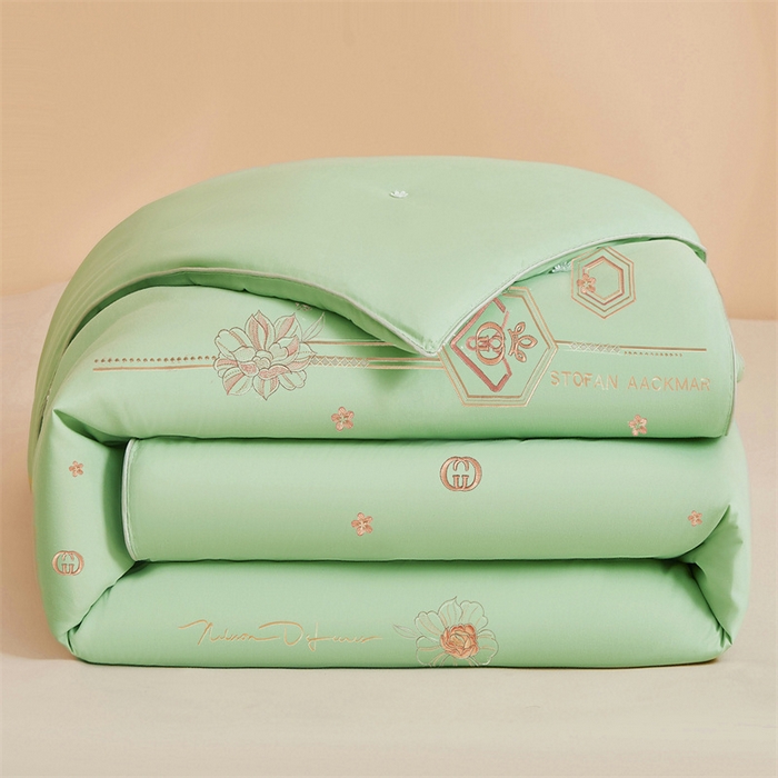 91家纺网 家纺一手货源 找家纺 美伦美 2024新款臻品 臻品绿