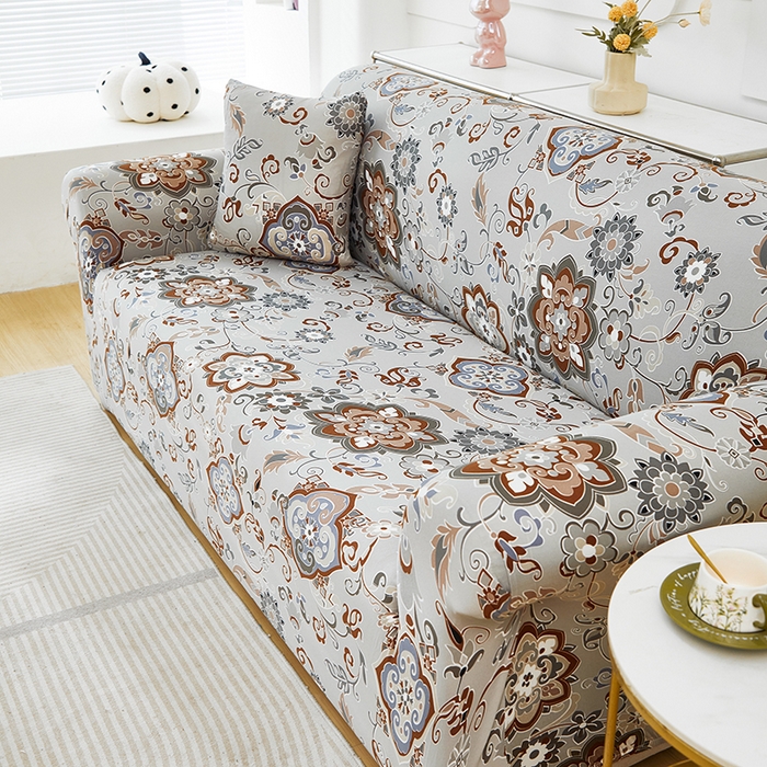 91家纺网 家纺一手货源 找家纺 逐日沙发套 2024新款牛奶丝印花系列-沙发套 沙发套-卡罗