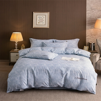 91家纺网 家纺一手货源 找家纺 （总）春皖家纺 2025新款棉天丝磨毛刺绣磨毛四件套（第二版）