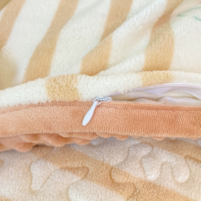 91家纺网 家纺一手货源 找家纺 赫梵茜 2024新款高克重安抚豆豆被套加厚牛奶绒床盖加厚牛奶绒夹棉床笠四件套 萝卜小兔