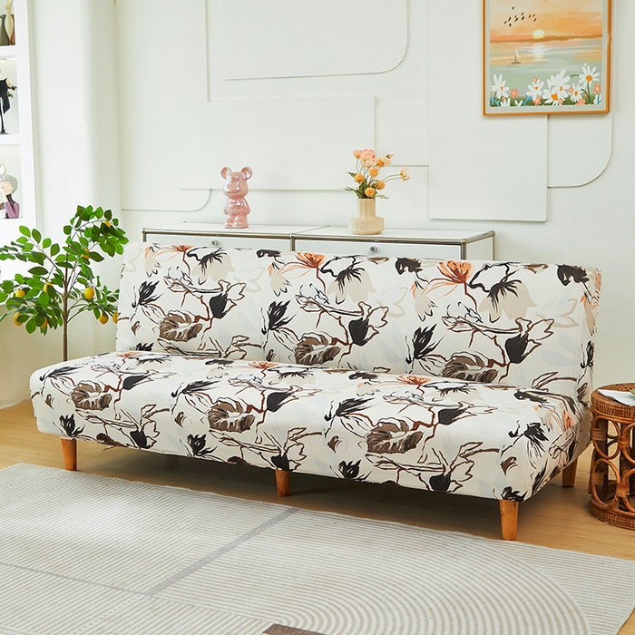 91家纺网 家纺一手货源 找家纺 逐日沙发套 2024新款牛奶丝印花系列-沙发床套 沙发床套-水墨