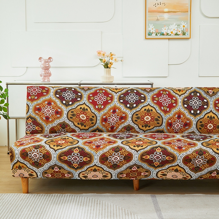 91家纺网 家纺一手货源 找家纺 逐日沙发套 2024新款牛奶丝印花系列-沙发床套 沙发床套-米娅