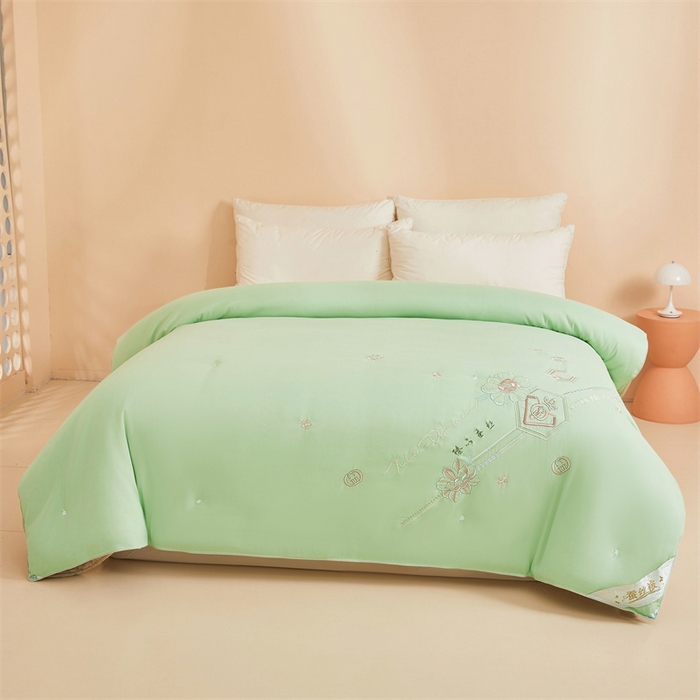 91家纺网 家纺一手货源 找家纺 美伦美 2024新款臻品 臻品绿