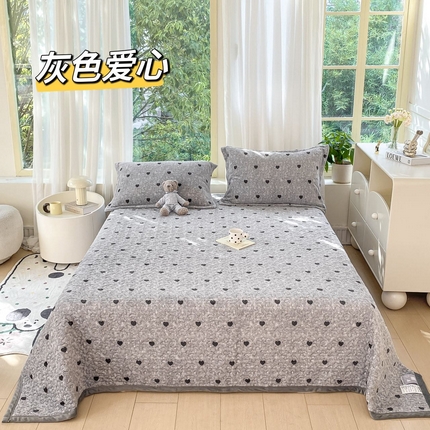 91家纺网 家纺一手货源 找家纺 （总）赫梵茜 2024新款高克重牛奶绒夹棉单床盖