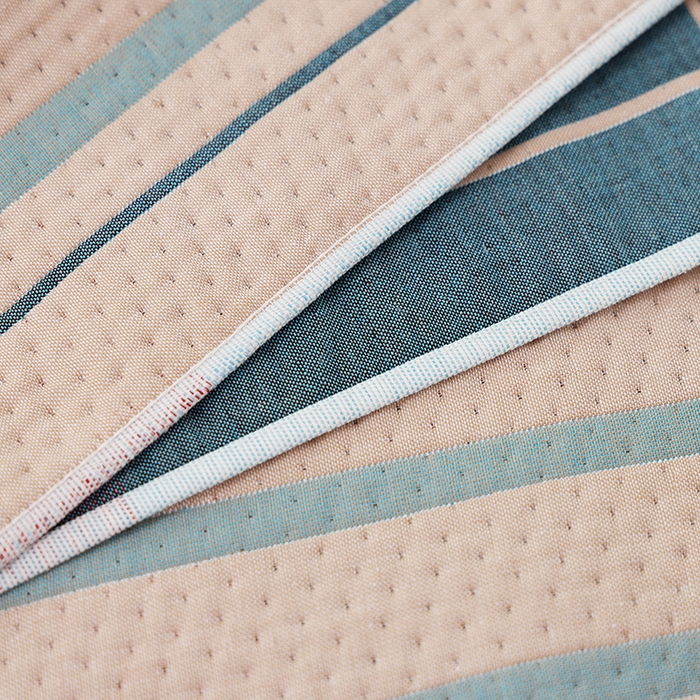 91家纺网 家纺一手货源 找家纺 朴尔家纺-毛巾被 2024年新款卡通定位纯棉四层纱布枕巾 巧克力饼-蓝