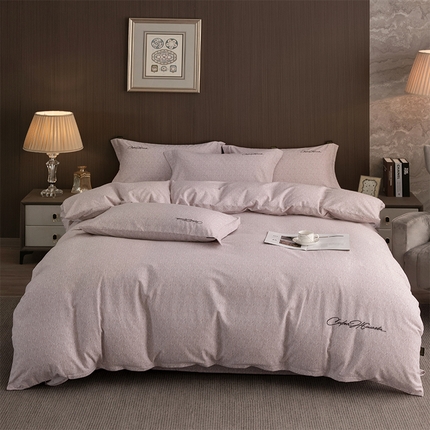 91家纺网 家纺一手货源 找家纺 （总）春皖家纺 2025新款棉天丝磨毛刺绣磨毛四件套（第二版）