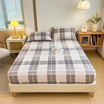 91家纺网 家纺一手货源 找家纺 （总）芃成家纺 2024新款原棉加厚生态磨毛单床笠