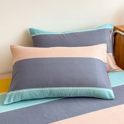 91家纺网 家纺一手货源 找家纺 （总）芃成家纺 2024新款原棉加厚生态磨毛单枕套