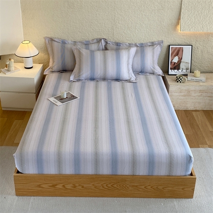 91家纺网 家纺一手货源 找家纺 （总）凯磊 2024新款AB版.生态磨毛印花系列单床笠