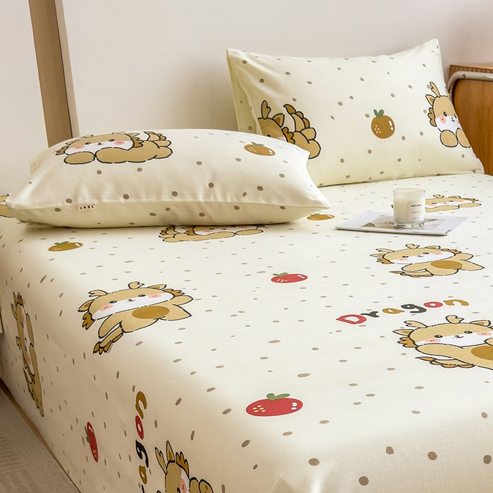 91家纺网 家纺一手货源 找家纺 芃成家纺 2024新款原棉加厚生态磨毛单枕套 玛卡龙